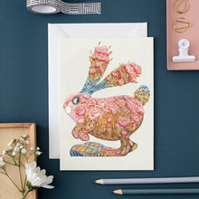 Carica l'immagine nel visualizzatore di Gallery, The pink bunny - greeting card