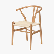 Lade das Bild in den Galerie-Viewer, Beech Wood & Natural Rope Dining Chair in three colours