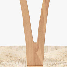 Lade das Bild in den Galerie-Viewer, Beech Wood & Natural Rope Dining Chair in three colours