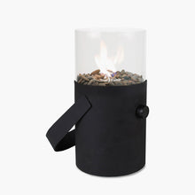 Indlæs billede til gallerivisning Cosiscoop metal & glass outdoor fire lantern in severn colours