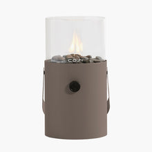 Indlæs billede til gallerivisning Cosiscoop metal & glass outdoor fire lantern in severn colours