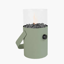 Indlæs billede til gallerivisning Cosiscoop metal & glass outdoor fire lantern in severn colours