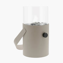 Indlæs billede til gallerivisning Cosiscoop metal & glass outdoor fire lantern in severn colours