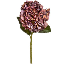 Indlæs billede til gallerivisning Coffee-tone faux hydrangea