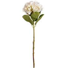 Indlæs billede til gallerivisning Oversized white faux hydrangea