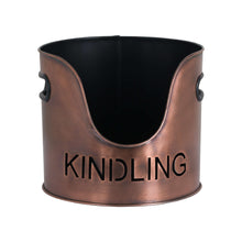 Afbeelding in Gallery-weergave laden, Log, Kindling Buckets & Matchstick Holder sets in four finishes