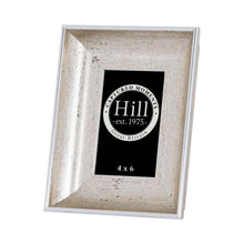 Carica l'immagine nel visualizzatore di Gallery, Antiqued silver crackle effect photo frame in three sizes