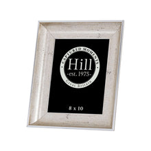 Carica l'immagine nel visualizzatore di Gallery, Antiqued silver crackle effect photo frame in three sizes