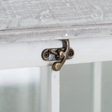 Load image into Gallery viewer, Set of three white wooden lanterns