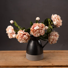 Indlæs billede til gallerivisning Peach faux peony rose