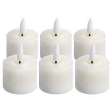 Load image into Gallery viewer, Set Of 6 natural glow LED tealight candles