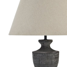 Indlæs billede til gallerivisning Incia urn wooden table lamp