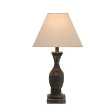 Indlæs billede til gallerivisning Incia fluted wooden table lamp