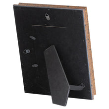 Carica l'immagine nel visualizzatore di Gallery, Black & antiqued gold beaded photo frame in three sizes