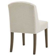 Indlæs billede til gallerivisning Bouclé dining chair in grey or cream
