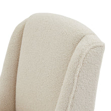 Indlæs billede til gallerivisning Bouclé dining chair in grey or cream