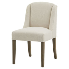 Indlæs billede til gallerivisning Bouclé dining chair in grey or cream