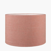 Load image into Gallery viewer, Linen 50cm cylinder lampshade in a range of colours