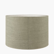 Indlæs billede til gallerivisning Linen 30cm cylinder lampshade in a range of colours