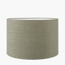 Load image into Gallery viewer, Linen 50cm cylinder lampshade in a range of colours