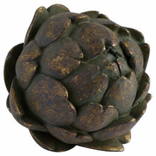 Load image into Gallery viewer, Antique bronze artichokes in two sizes