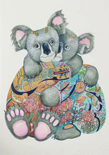 Indlæs billede til gallerivisning Koalas bears - greeting card