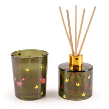 Lade das Bild in den Galerie-Viewer, Diffuser & Candle Gift Set – Birds in Green