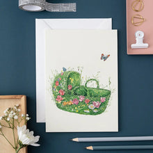 Carica l'immagine nel visualizzatore di Gallery, Moses Basket - greeting card