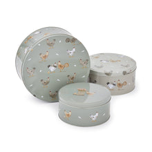 Afbeelding in Gallery-weergave laden, Set of 3 Round Cake Tins Hen House Lane