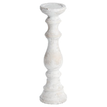 Afbeelding in Gallery-weergave laden, Textured cream stone candle holder in three sizes
