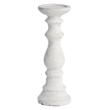Afbeelding in Gallery-weergave laden, Textured cream stone candle holder in three sizes
