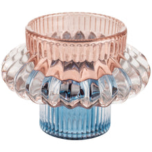 Indlæs billede til gallerivisning Glass duo candleholder in five colours