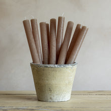 Afbeelding in Gallery-weergave laden, Dinner candles 27cm tall rustic dinner candles