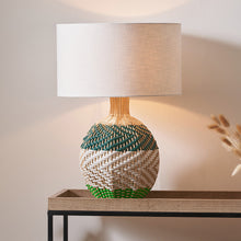 Afbeelding in Gallery-weergave laden, Designers Guild - Brera rattan small table lamp in three colours