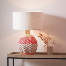 Afbeelding in Gallery-weergave laden, Designers Guild - Brera rattan small table lamp in three colours