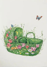 Carica l'immagine nel visualizzatore di Gallery, Moses Basket - greeting card