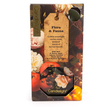 Carica l'immagine nel visualizzatore di Gallery, Room spray & tealight gift set Flora & Fauna with vintage artwork and fragrance details.