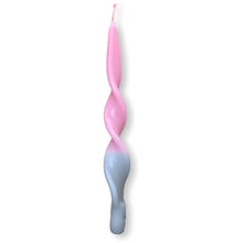 Indlæs billede til gallerivisning Twisted dip dye candles
