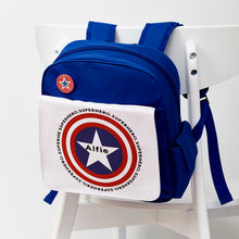 Carica l'immagine nel visualizzatore di Gallery, Personalised kids superhero mini rucksack