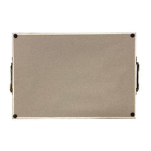 Charger l'image dans la galerie, Octopus rectangular tray with brass handles