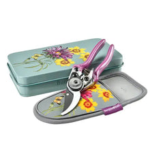 Afbeelding in Gallery-weergave laden, Secateurs, RHS garden pruner and Holster Set Asteraceae design