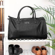 Charger l'image dans la galerie, Personalised Monogrammed vegan leather garment bag