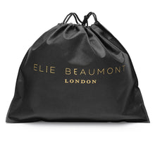 Load image into Gallery viewer, Personalised Elie Beaumont taupe bag with leopard strap