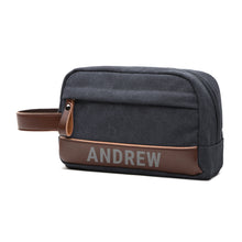 Charger l'image dans la galerie, Personalised weekender denim wash bags