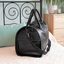 Charger l'image dans la galerie, Personalised Monogrammed vegan leather garment bag