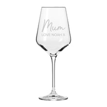 Lade das Bild in den Galerie-Viewer, Mum's personalised wine glass