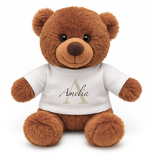 Afbeelding in Gallery-weergave laden, Monogrammed childs teddy bear