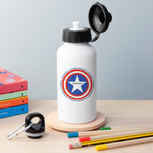 Carica l'immagine nel visualizzatore di Gallery, Personalised kids superhero water bottle
