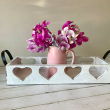 Load image into Gallery viewer, Wooden planter tray in grey or white