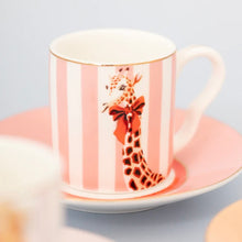 Afbeelding in Gallery-weergave laden, Yvonne Ellen set of four animal espresso cups & saucers